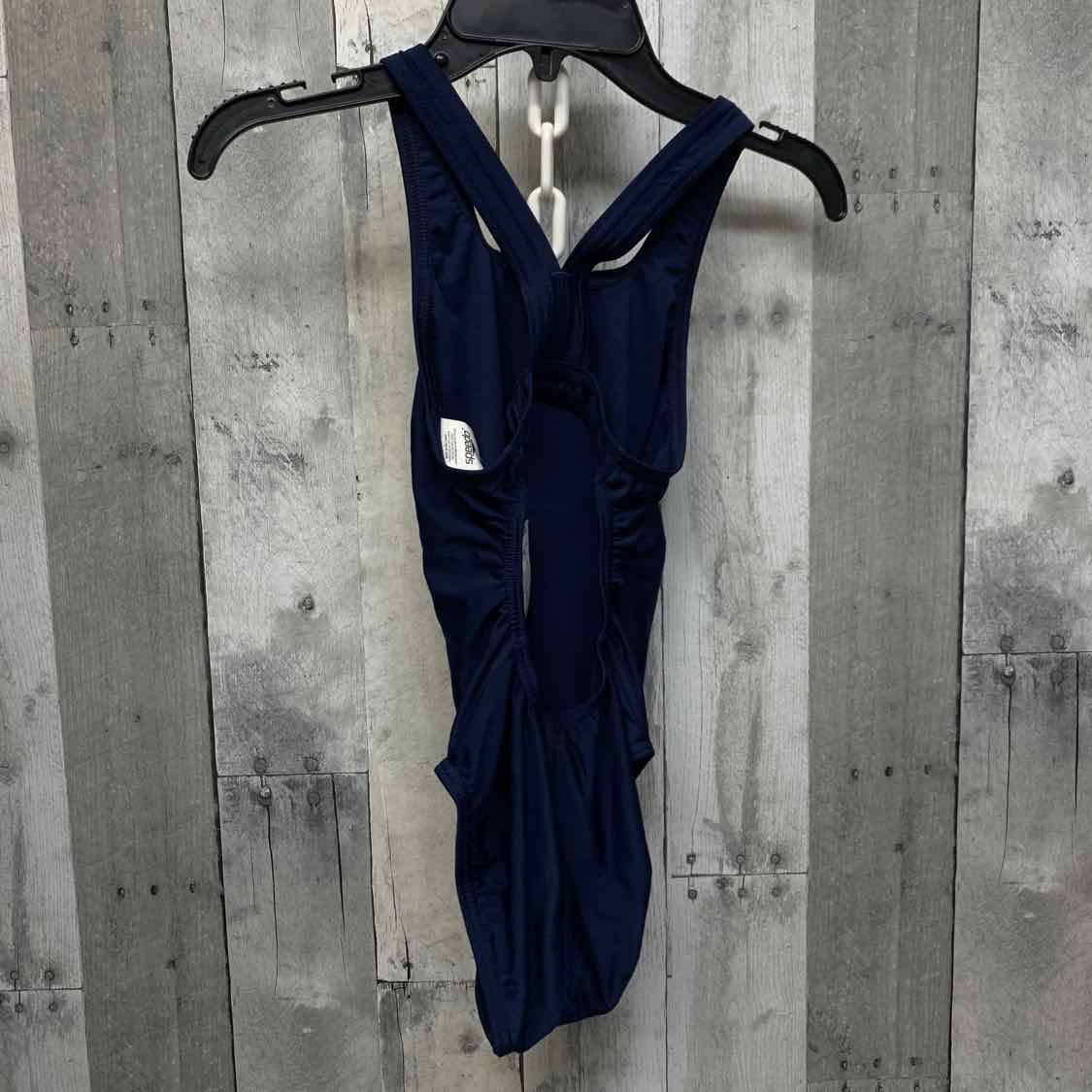 Size 12 Navy Speedo Swim Suit - 1pc