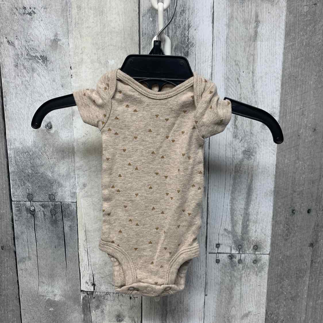 Size Preemie Brown Print Child of Mine Bodysuit