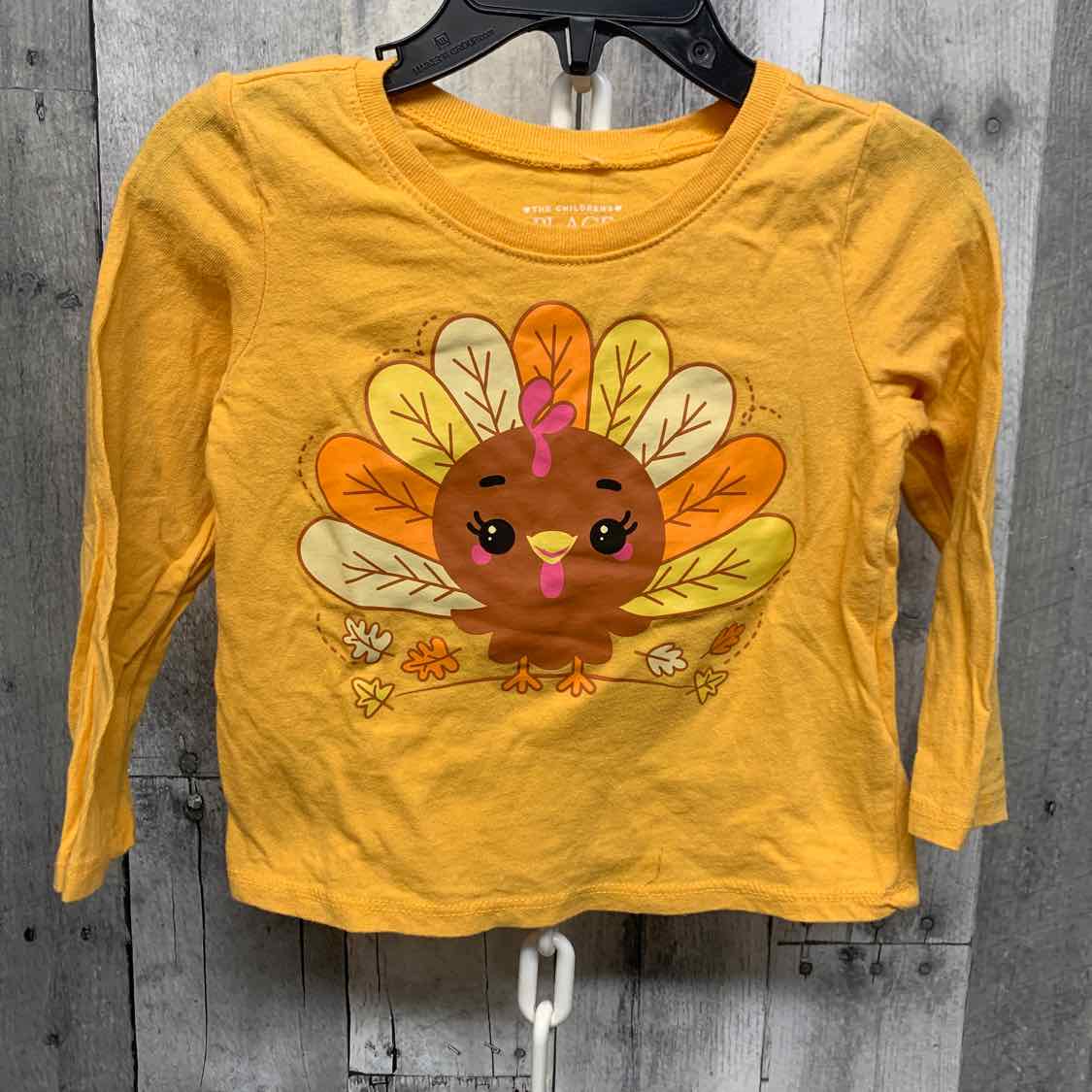 Size 18-24 Months Yellow Graphic Children's Place Long Sleeve Shirt