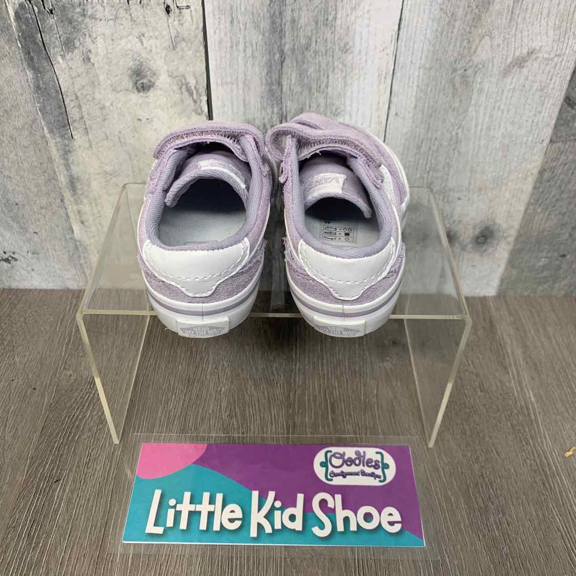 Size 5 Purple/White Vans Sneakers