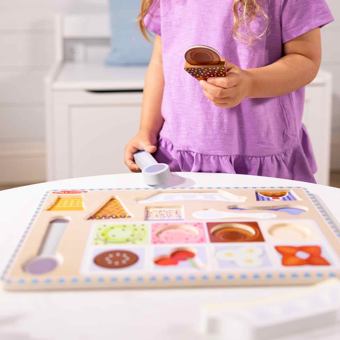 Melissa & Doug Puzzle Play - Ice Cream