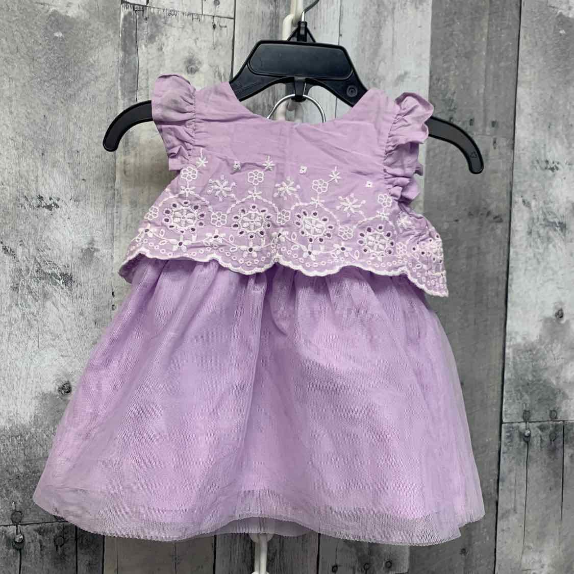 Size 3-6 Months Purple Cat & Jack 2pc Dress