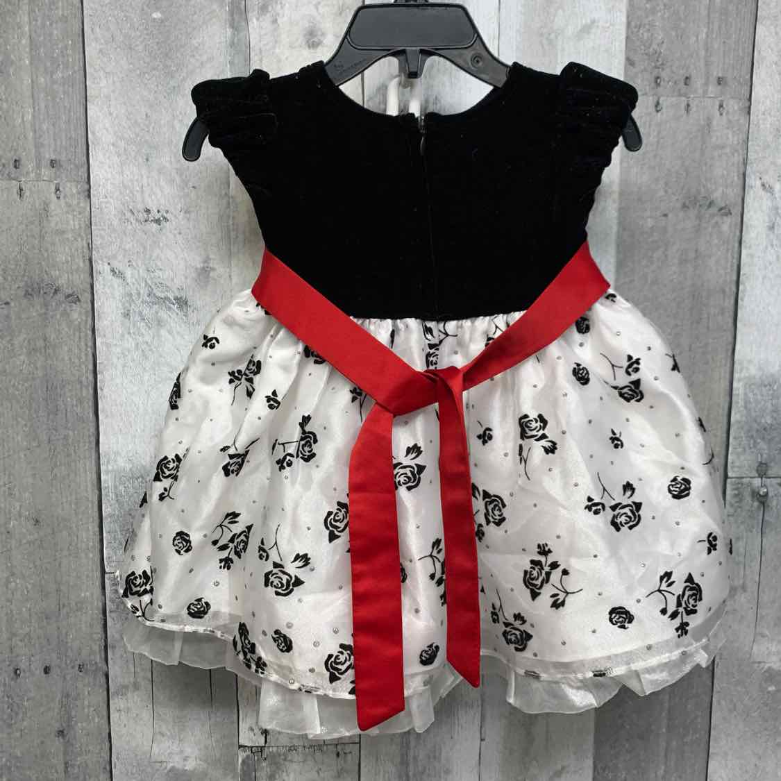 Size 6-9 Months Black/White Bonnie Jean/Baby Dress - Party