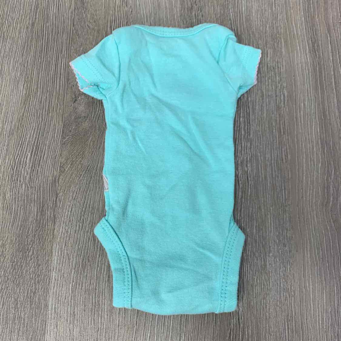 Size Preemie Blue Child of Mine Bodysuit