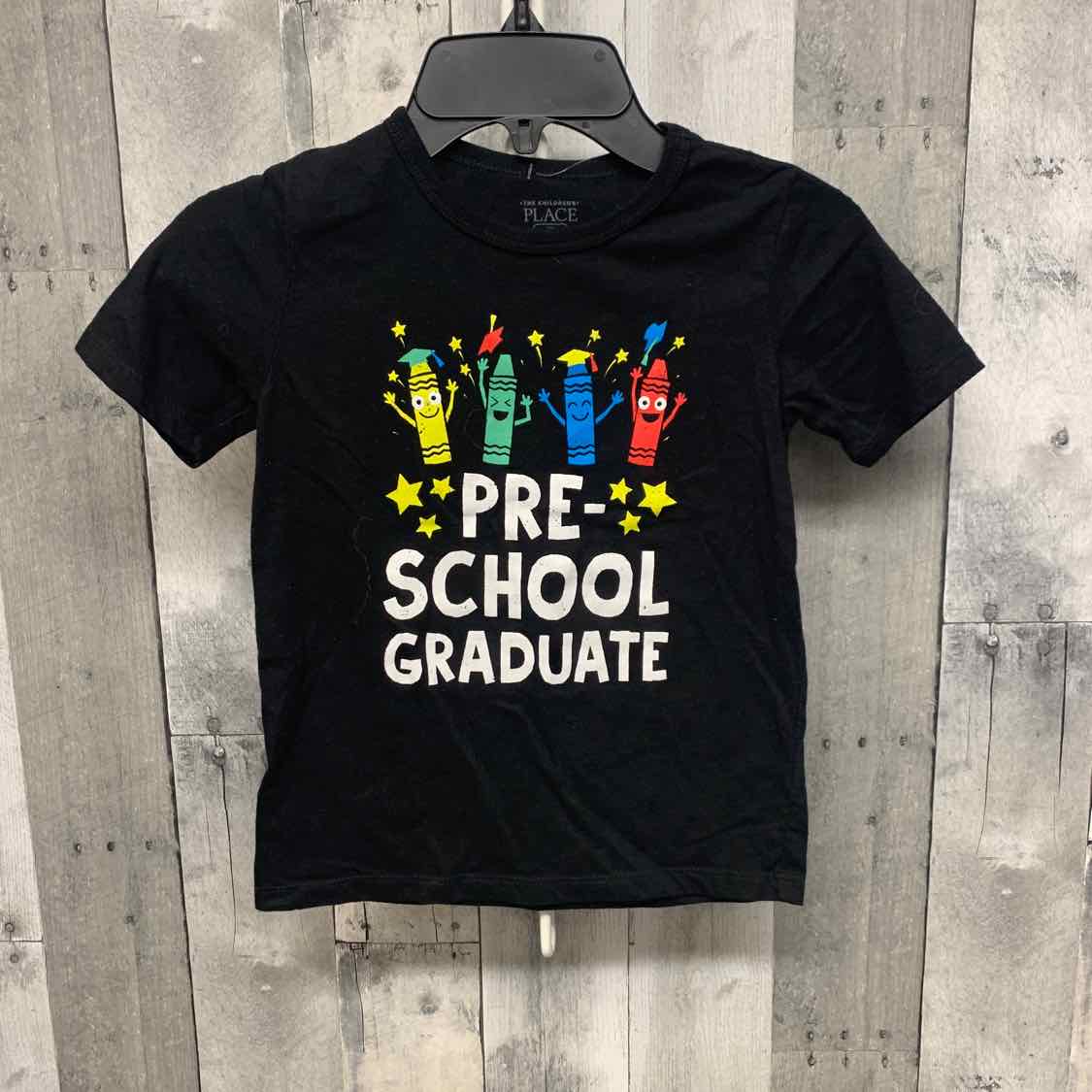 Size 5T Black Graphic Children's Place T Shirt