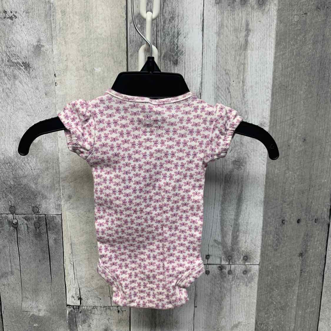 Size Preemie Purple Print Child of Mine Bodysuit
