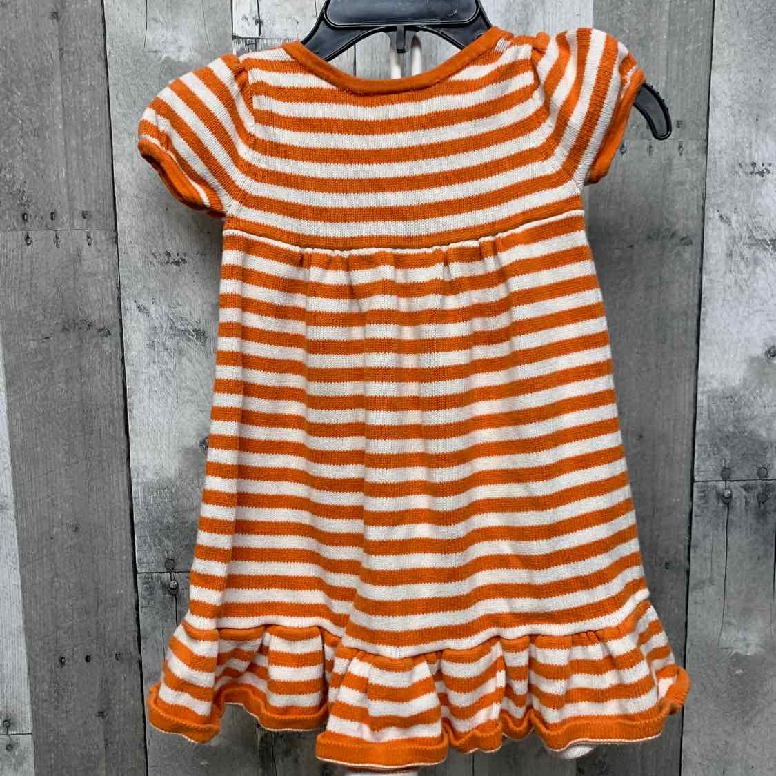 Size 4T Orange Striped Gymboree Dress