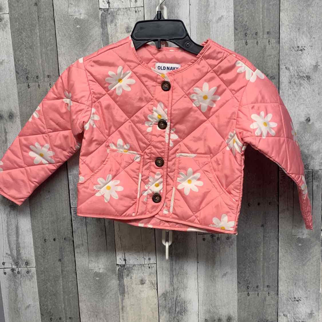 Size 5 Pink/White Old Navy Light Jacket