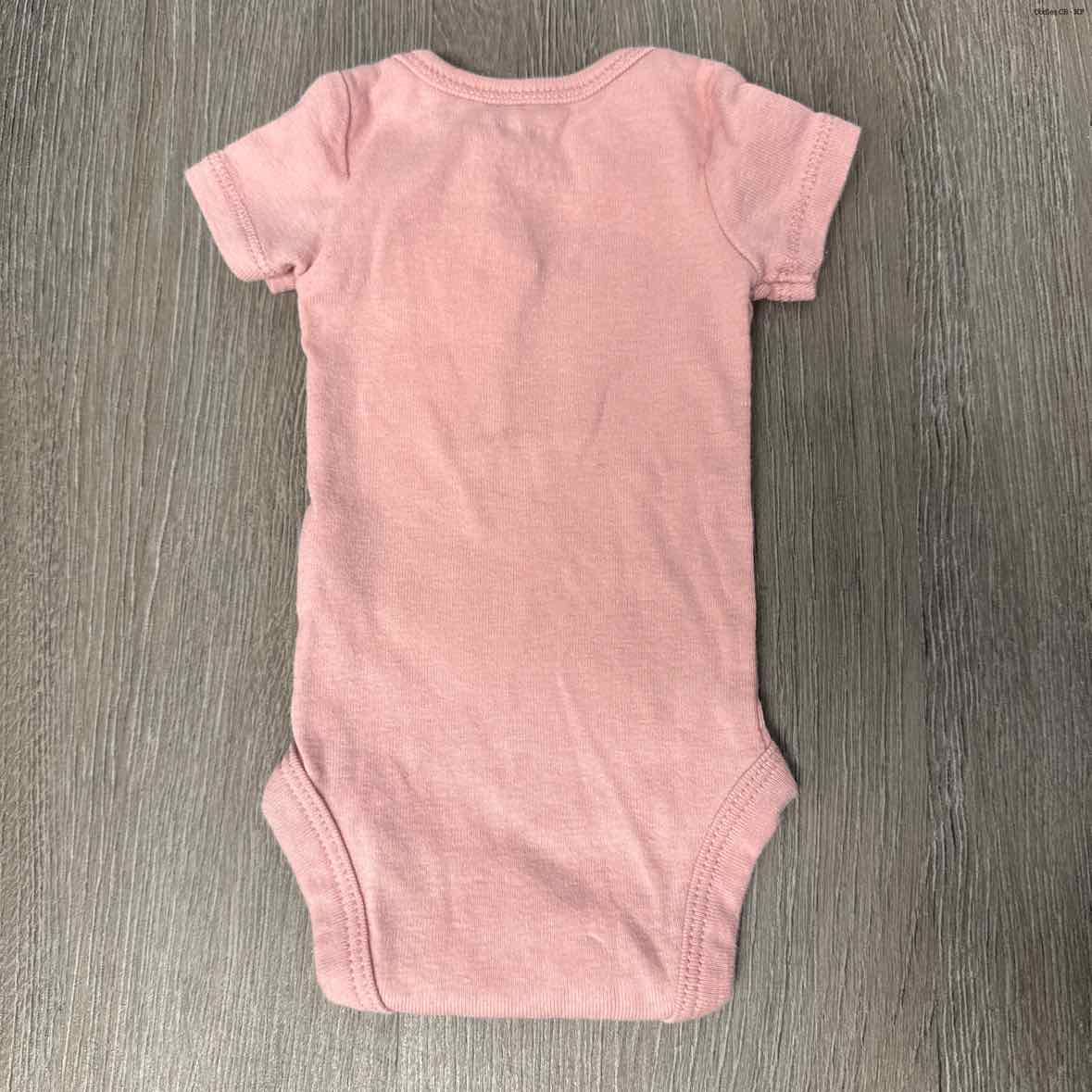 Size Preemie Pink Carter's Bodysuit