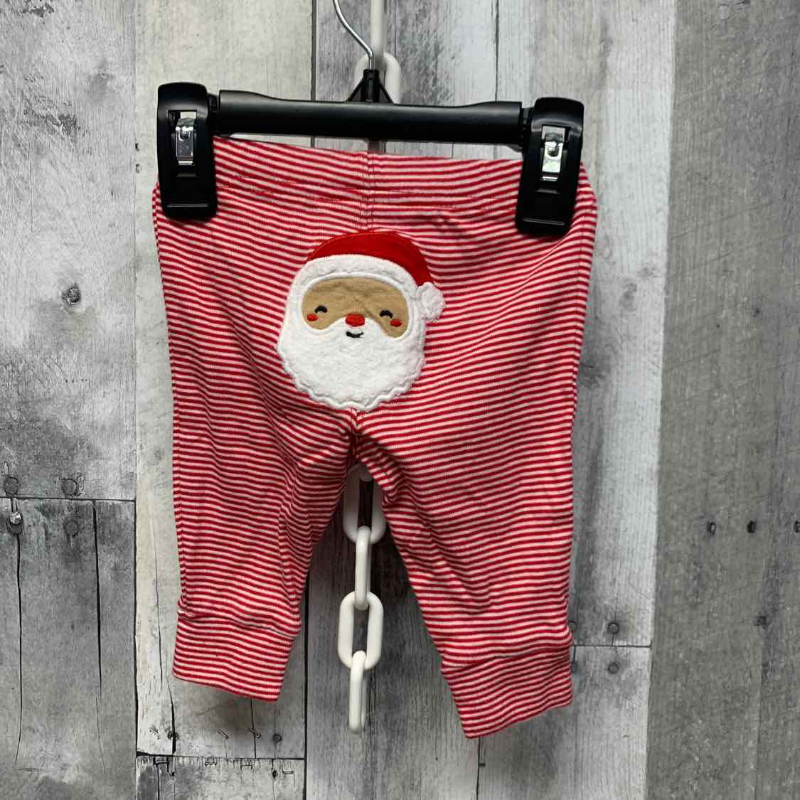 Size 3 Months Red Striped Carter's Pants