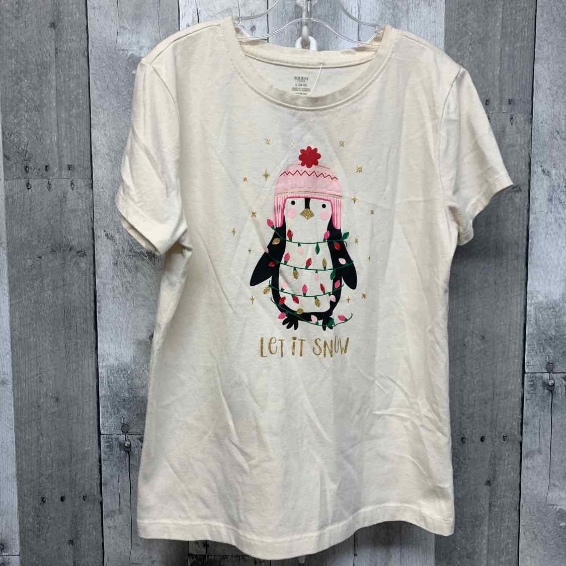 Size Large Ivory Holiday Brands T Shirt