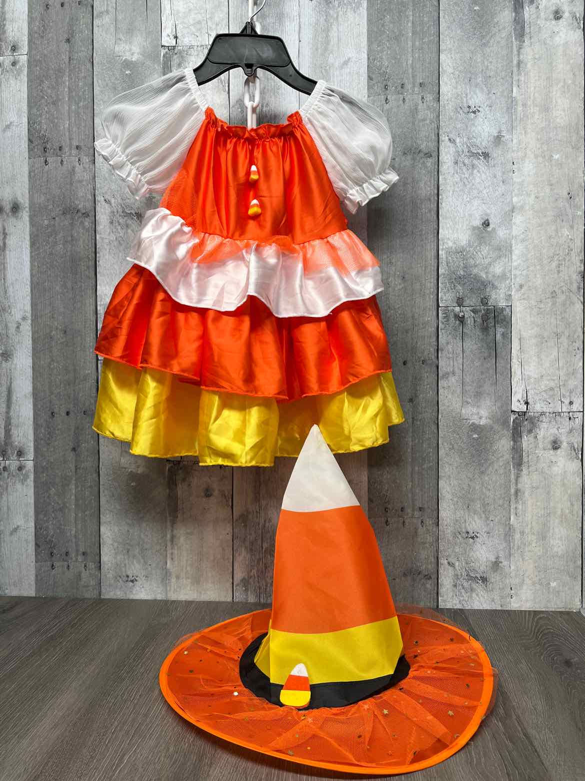 Orange/White Size XSmall Halloween Costume - Little Kid