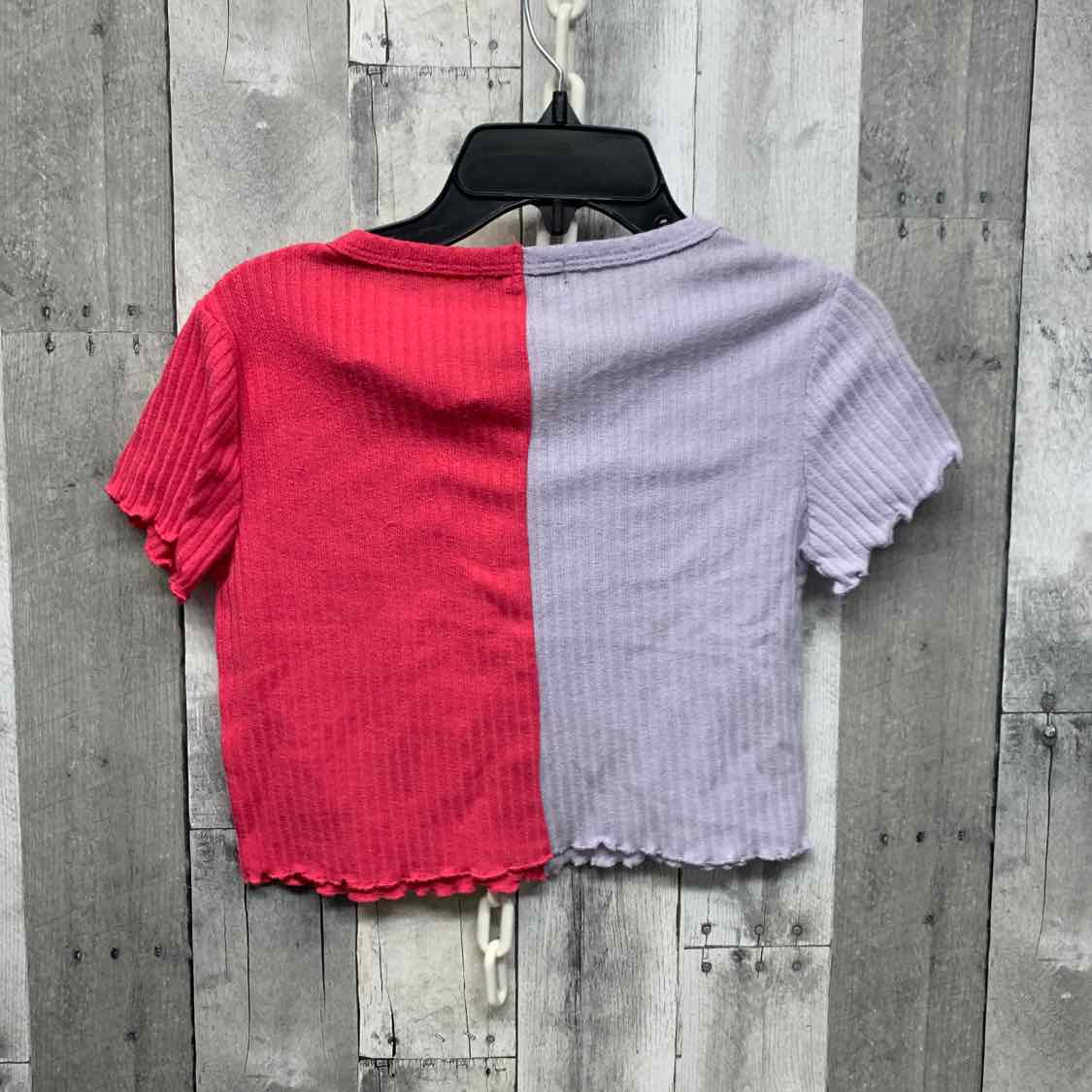 Size Medium Purple/Pink B Brand Short Sleeve Shirt