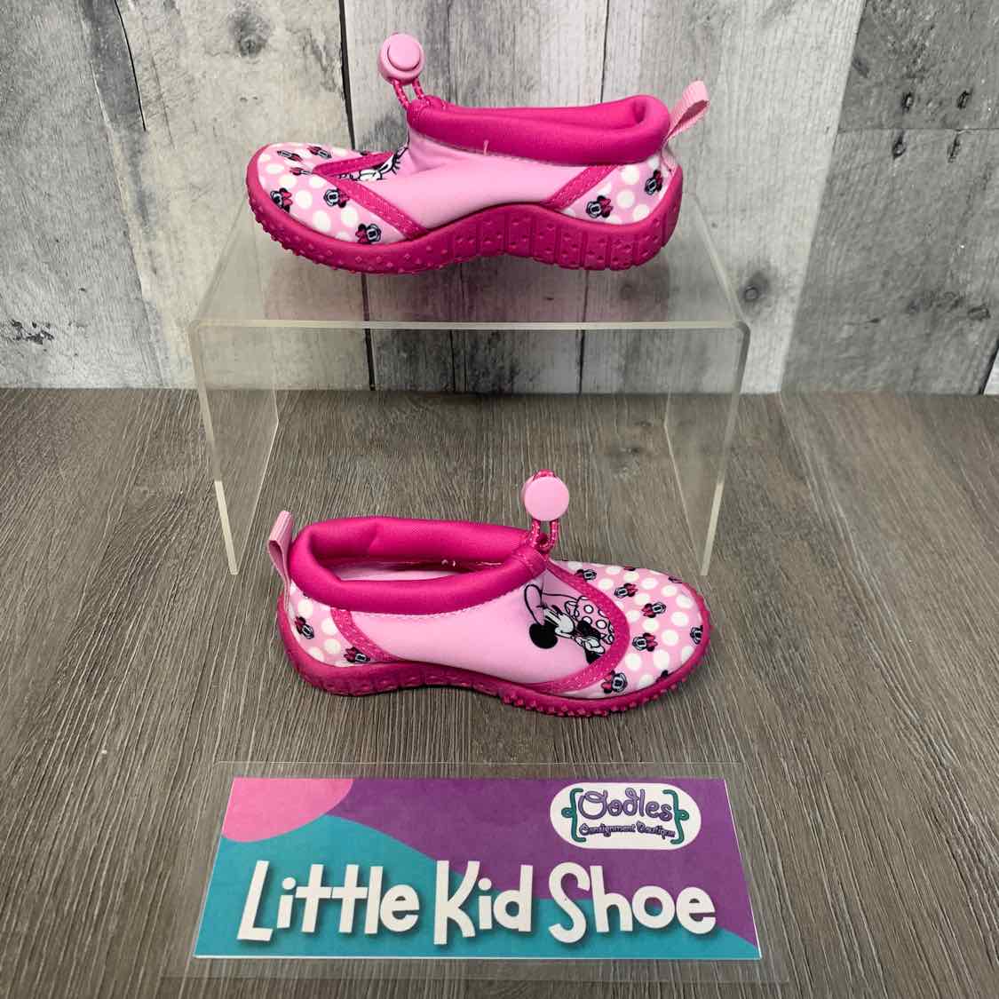 Size 5/6 Pink Print Disney Water Shoes