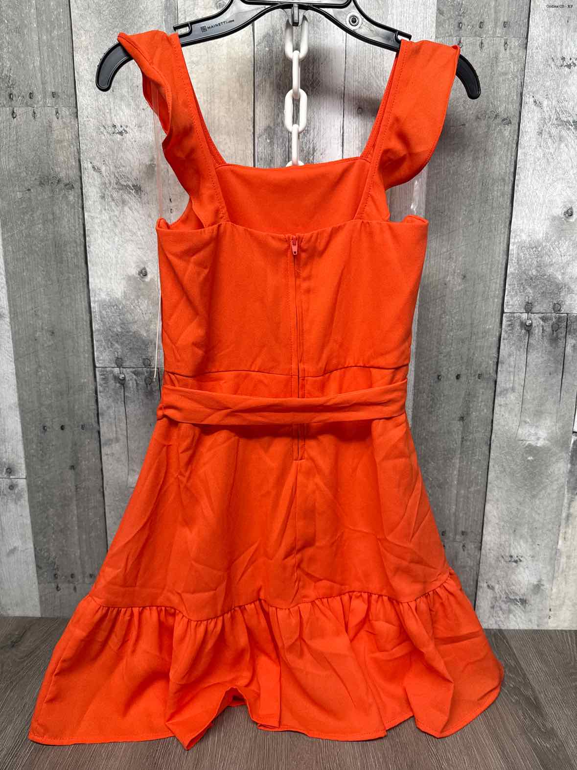 Size 12 Orange B Brand Dress - OodlesCB