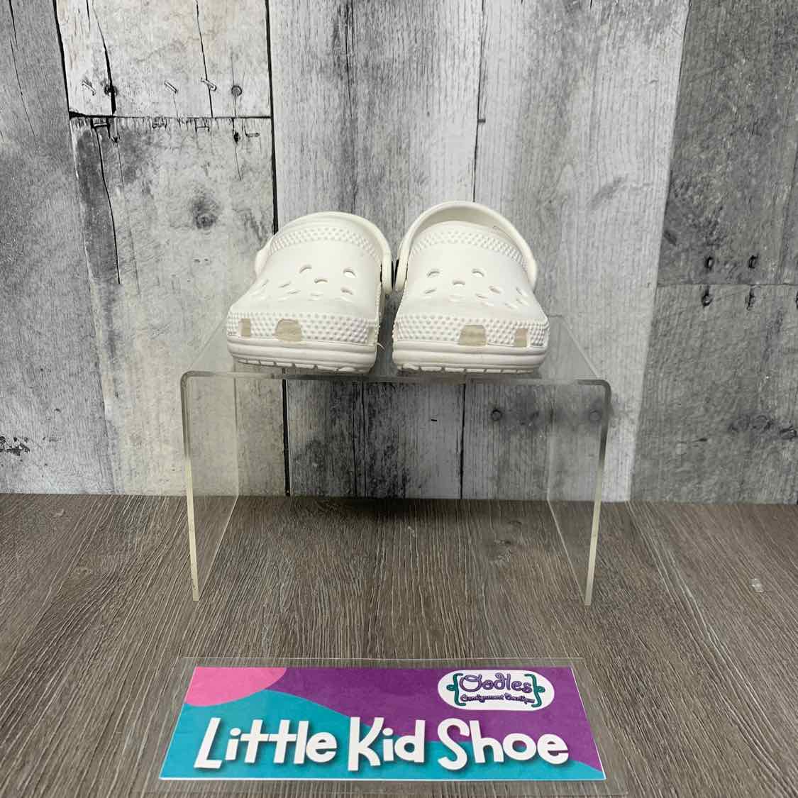 Size 2 White Crocs Water Shoes