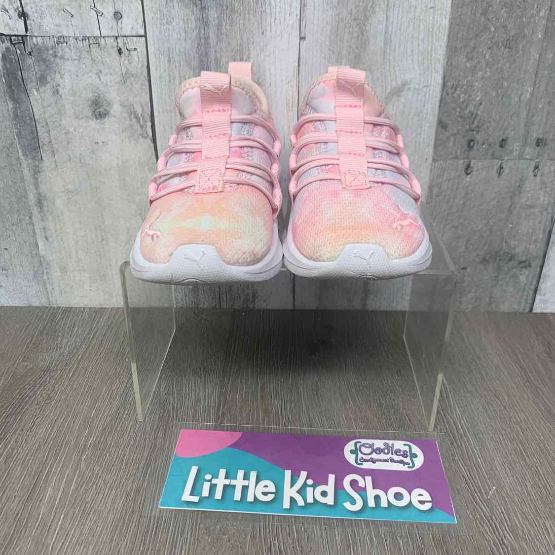 Size 8 Pink Puma Sneakers