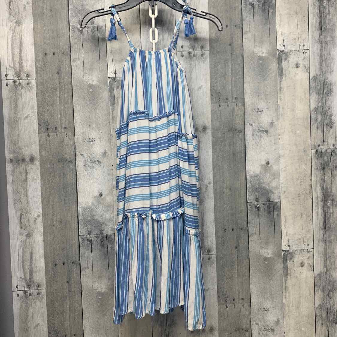 Size 6 Blue Striped Jessica Simpson Dress