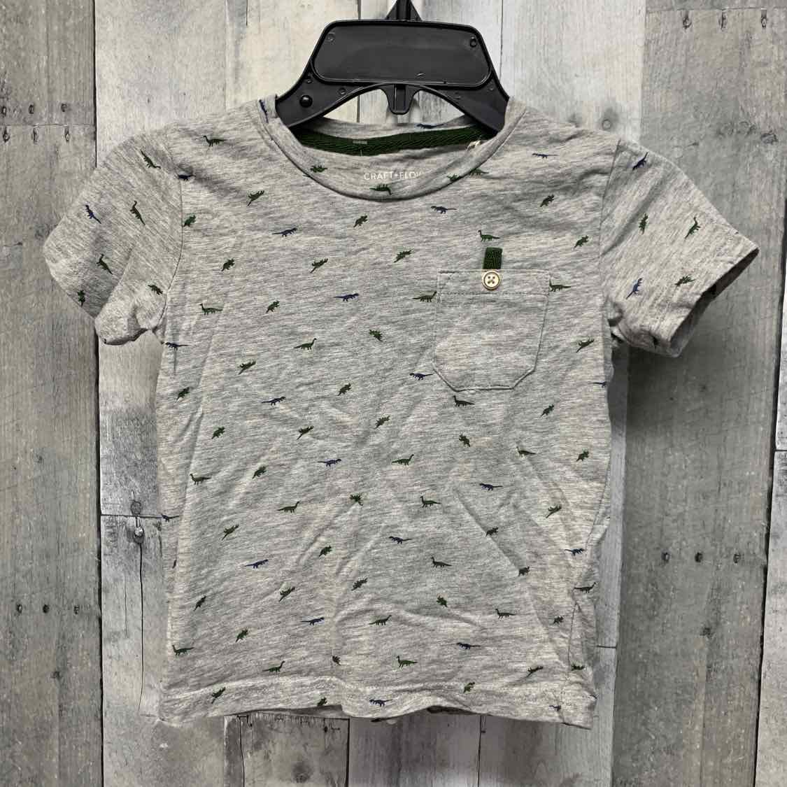 Size 4T Gray/Green B Brand T Shirt