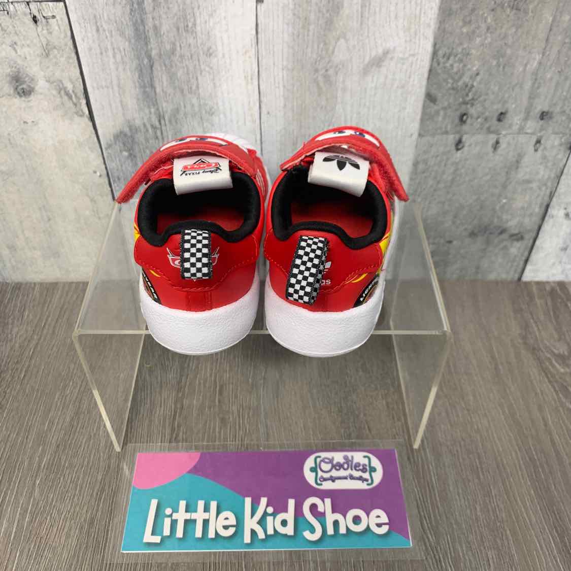 Size 5 Red/White Sport Brand Sneakers