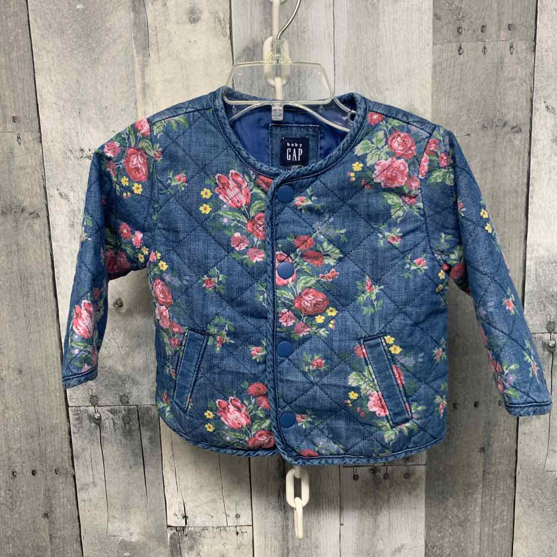 Size 6-12 Months Blue/Pink Gap Light Jacket