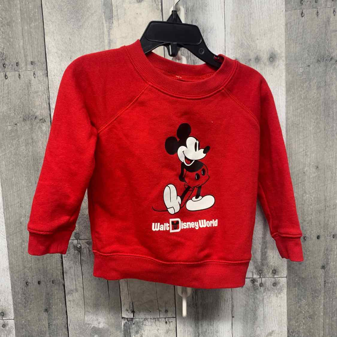 Size 18-24 Months Red Graphic Disney Pull Over