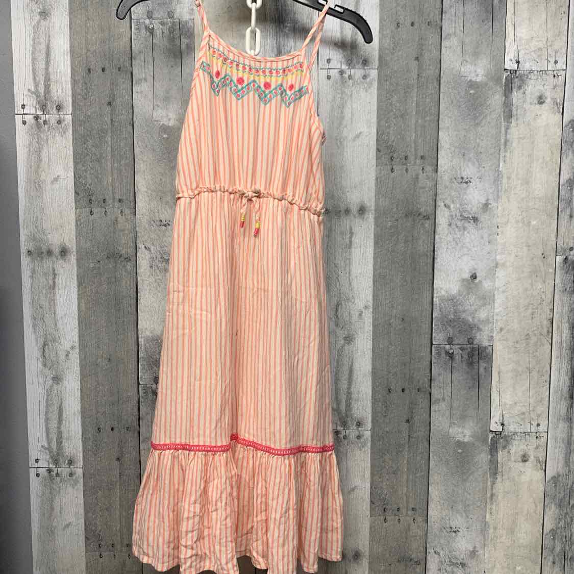 Size 7/8 Pink Striped Jessica Simpson Dress