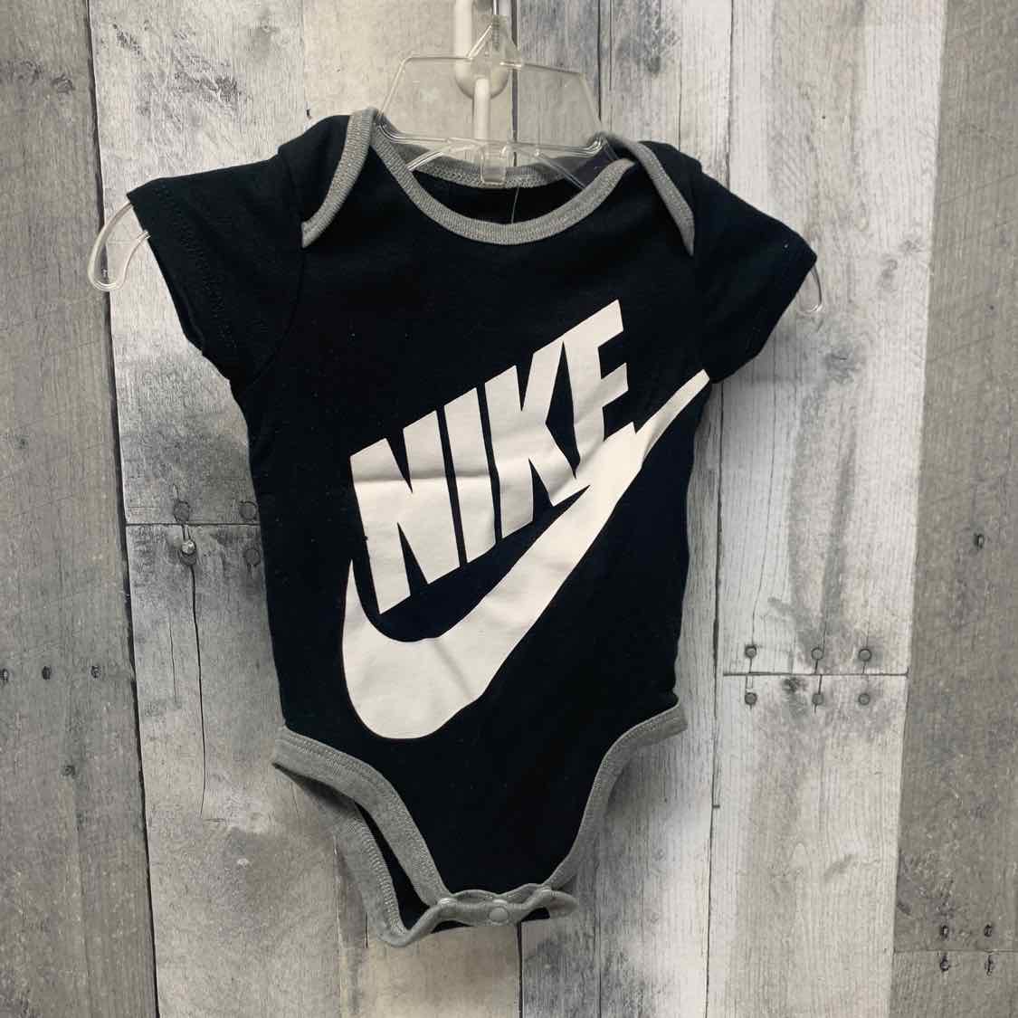 Size 0-6 Months Black/Gray Sport Brand Bodysuit - OodlesCB