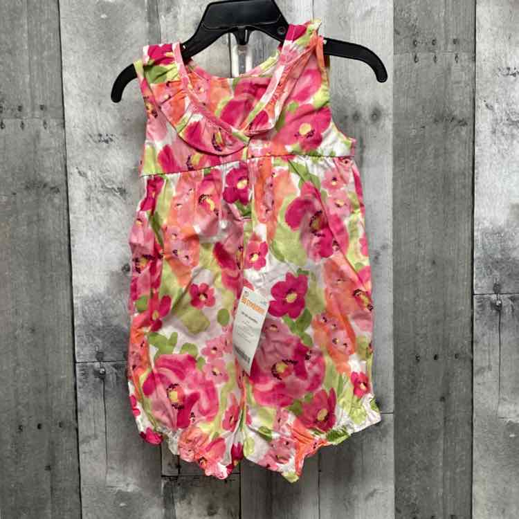 Size 18-24 Months White/Pink Gymboree Romper