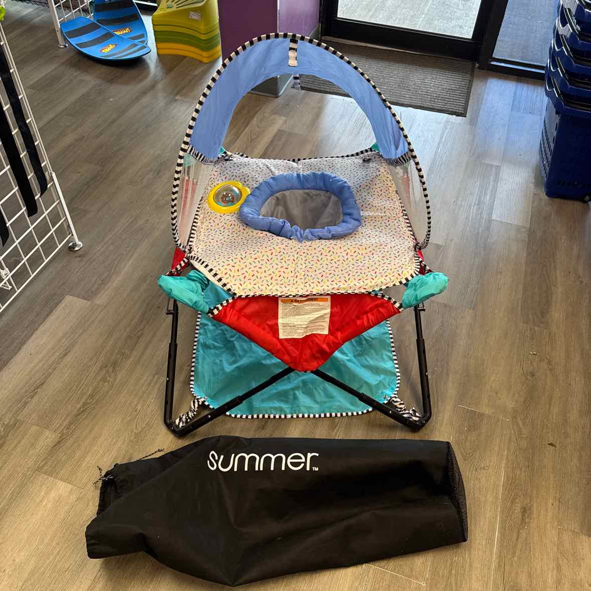 Summer Infant White/Blue Jumperoo