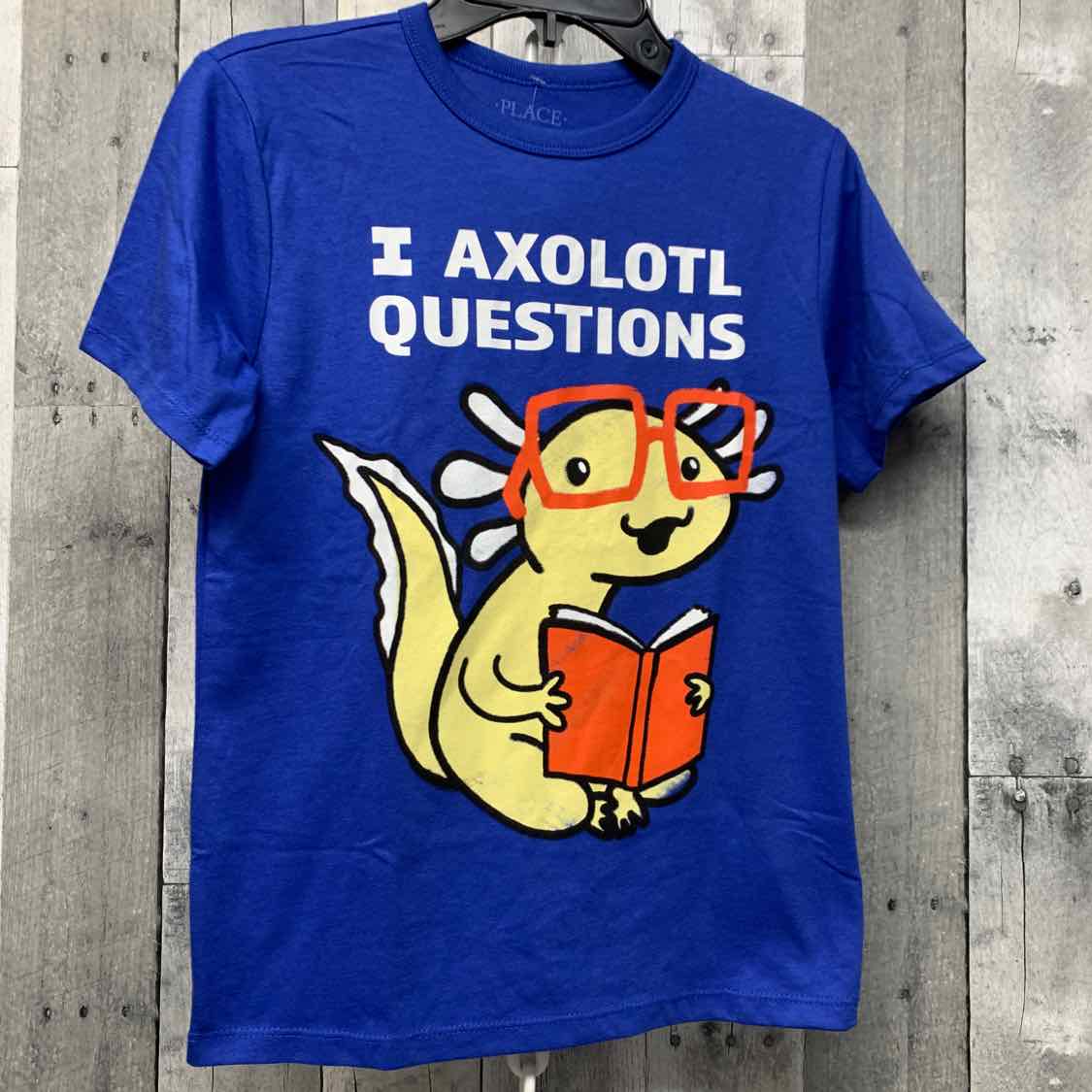 Size 7/8 Blue Graphic Children's Place T Shirt