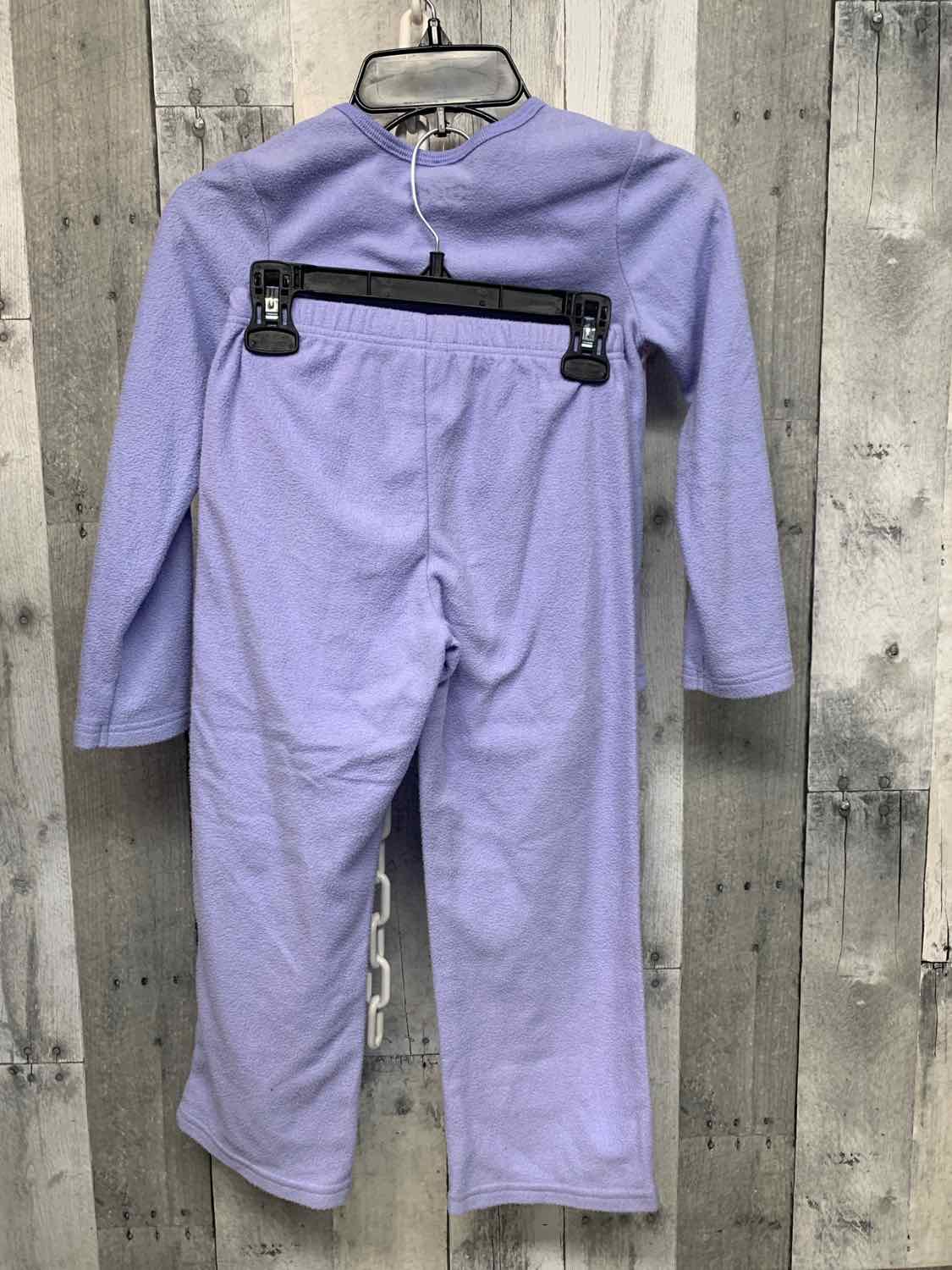 Size 6/6X Purple Print Disney 2pc PJs