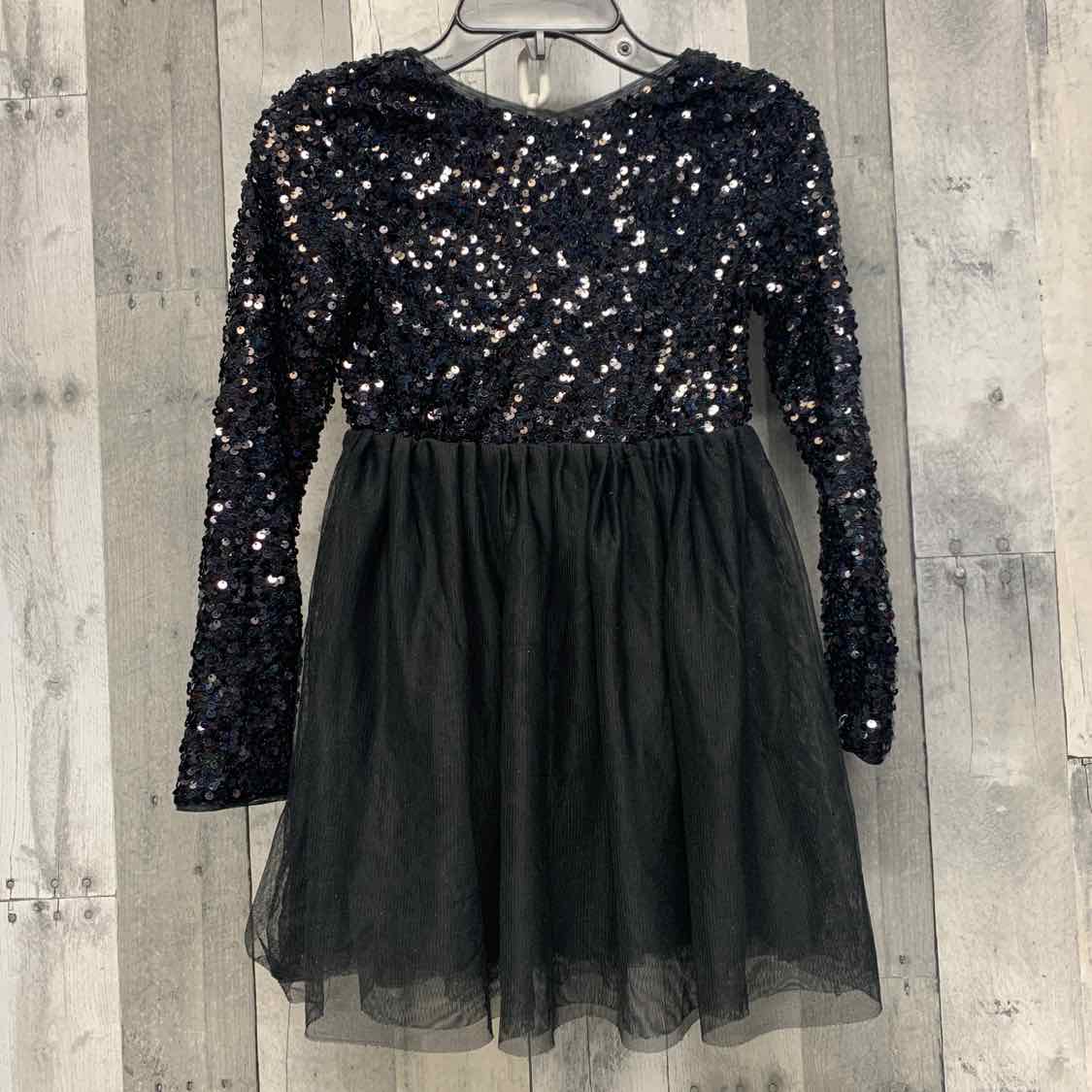 Size 6/7 Black Cat & Jack Dress - Party