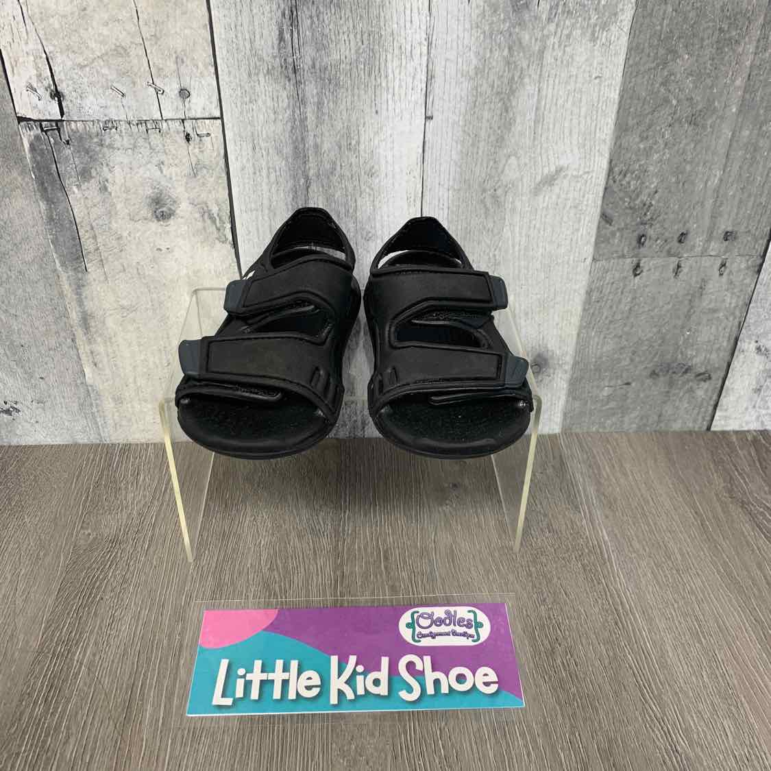 Size 5 Black/White Sport Brand Sandals