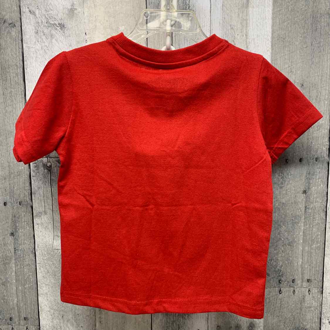 Size 3T Red Graphic Marvel T Shirt