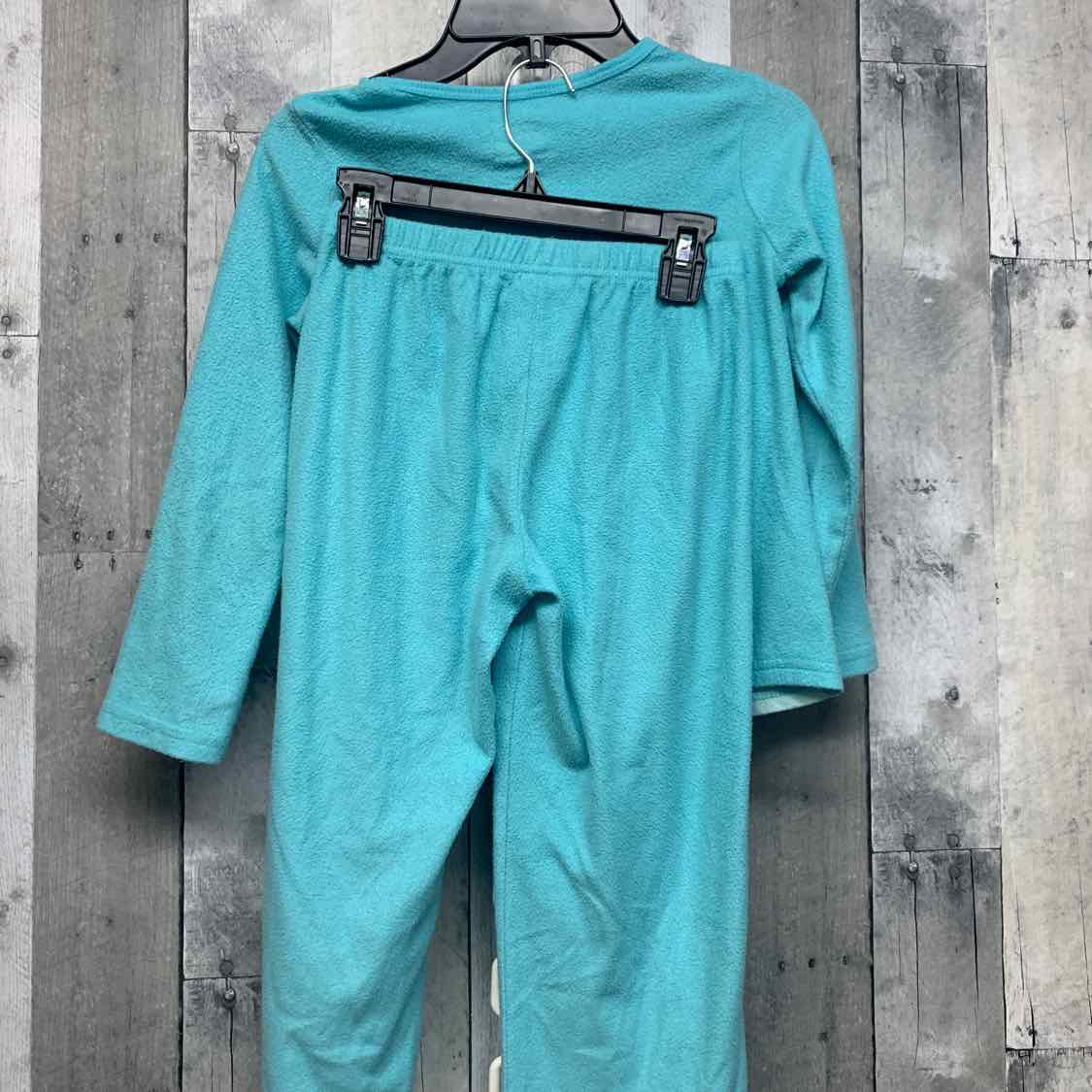 Size Medium Teal Print B Brand 2pc PJs