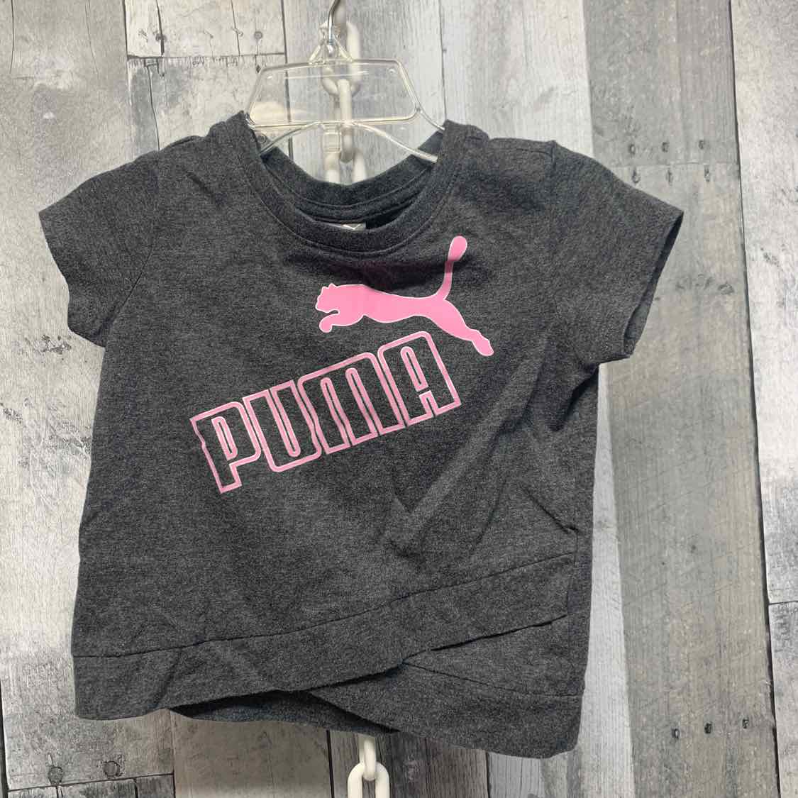 Size 2T Gray Puma T Shirt