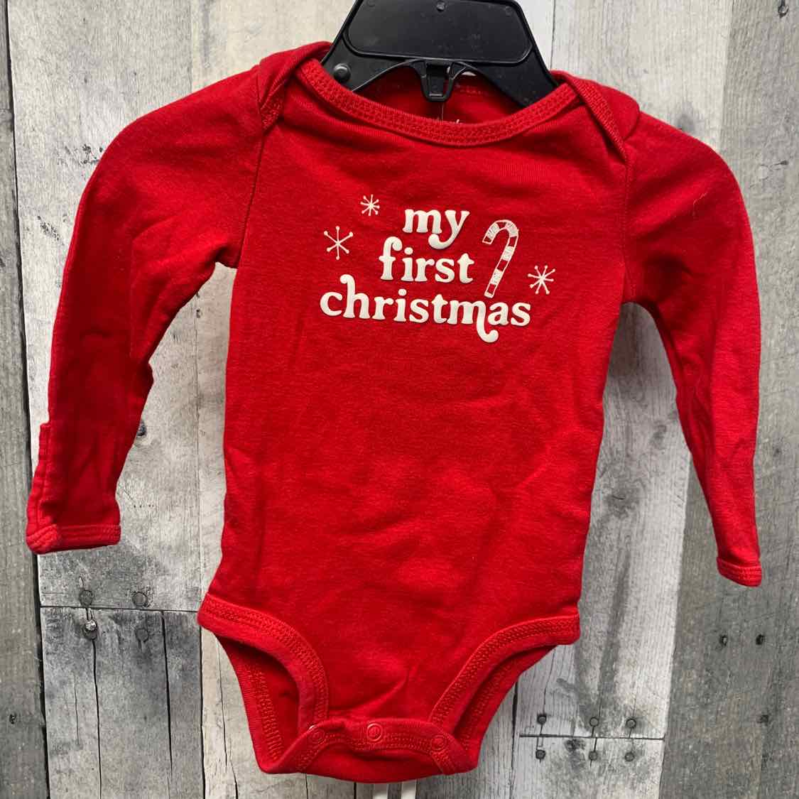 Size 3 Months Red Graphic Just One You Bodysuit
