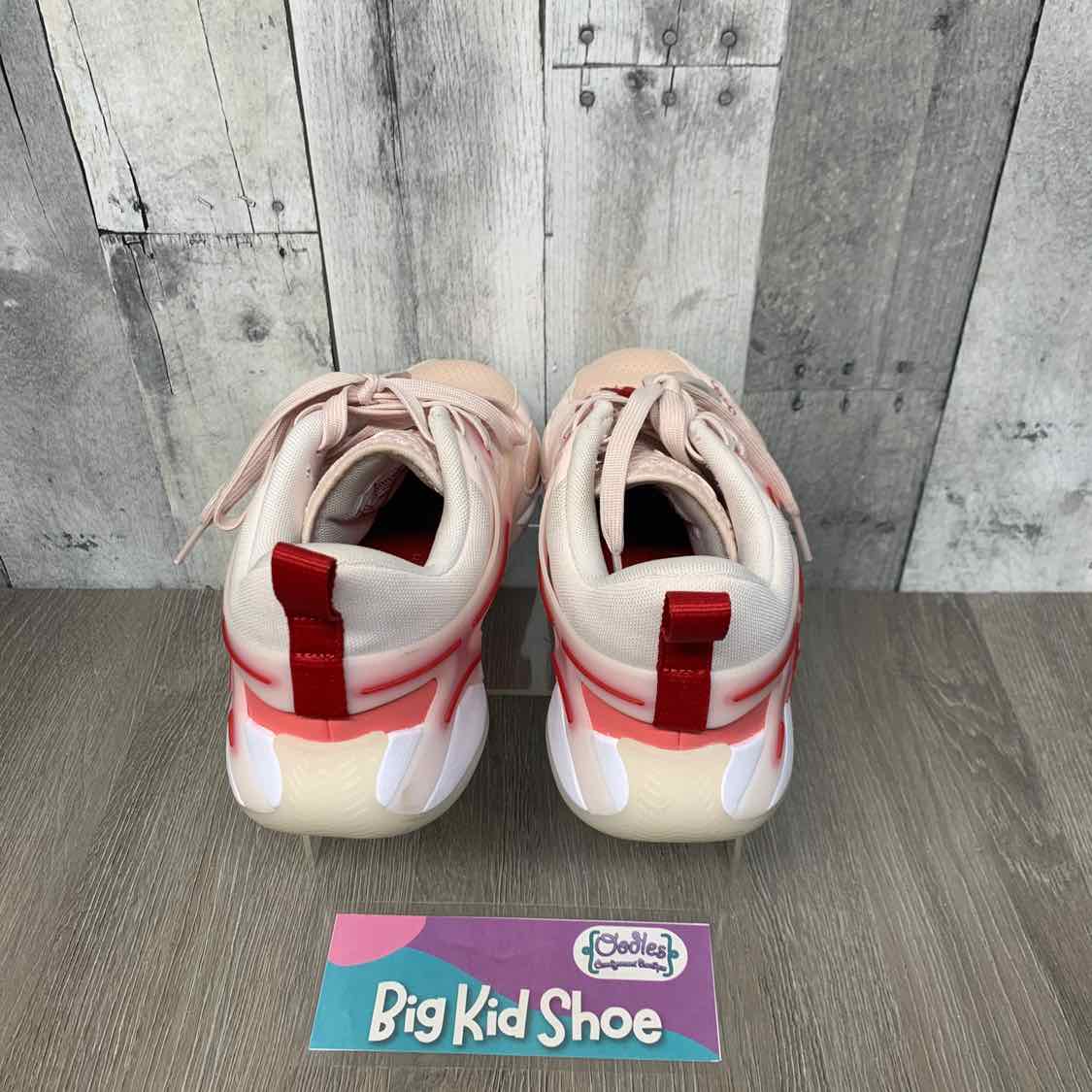 Size 7 Pink/White Sport Brand Sneakers