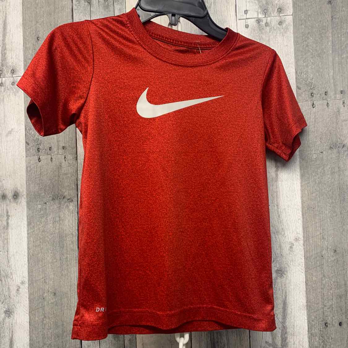 Size 7 Red Graphic Sport Brand T Shirt