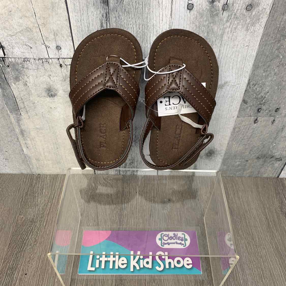 Size 6/7 Brown Children's Place Flip Flops