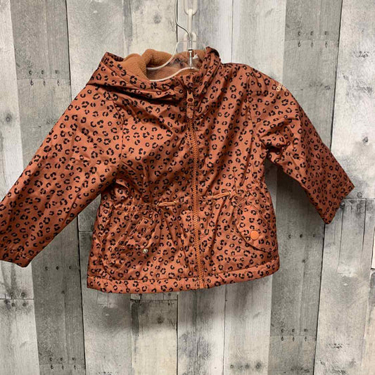 Size 24 Months Brown Animal Print Osh Kosh Heavy Jacket