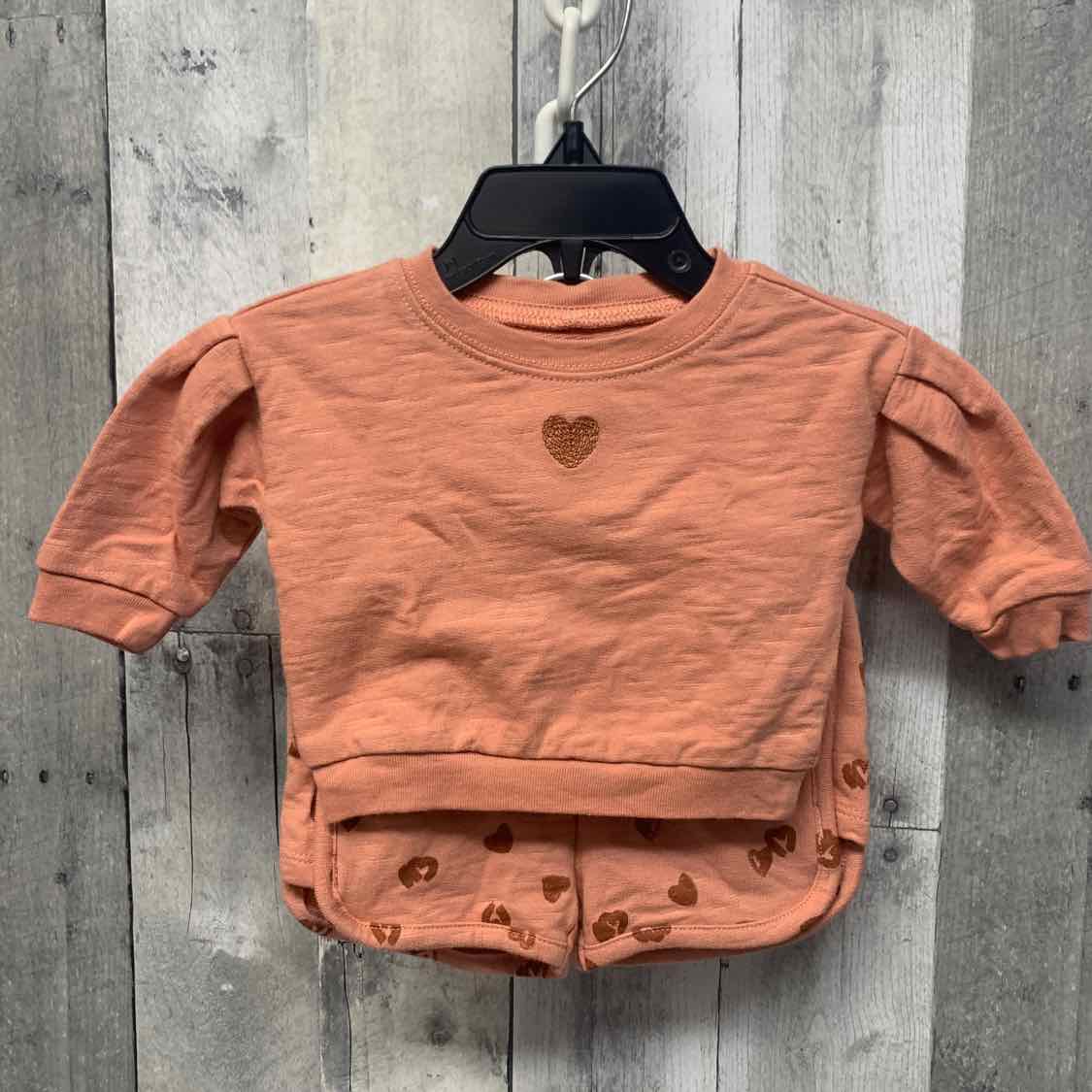 Size Newborn Pink Print Just One You Shirt/Shorts