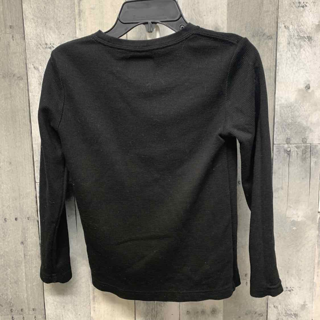 Size 8 Black Hurley Long Sleeve Shirt