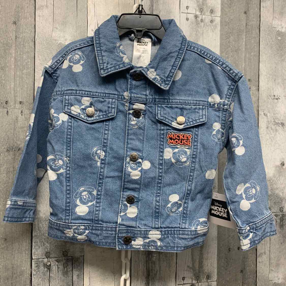 Size 3T Denim Graphic Disney Light Jacket