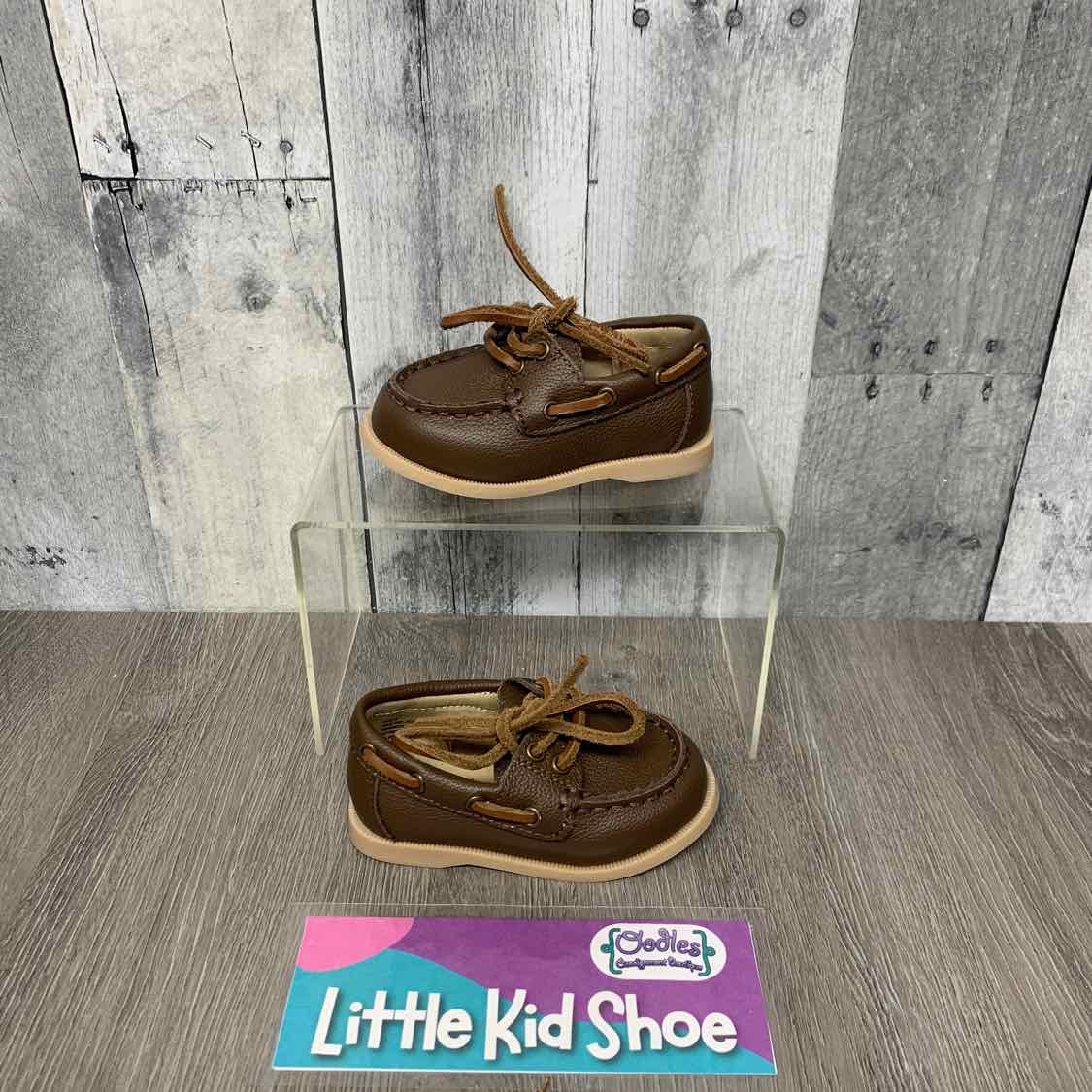 Size 5 Brown/Tan Janie & Jack Loafers