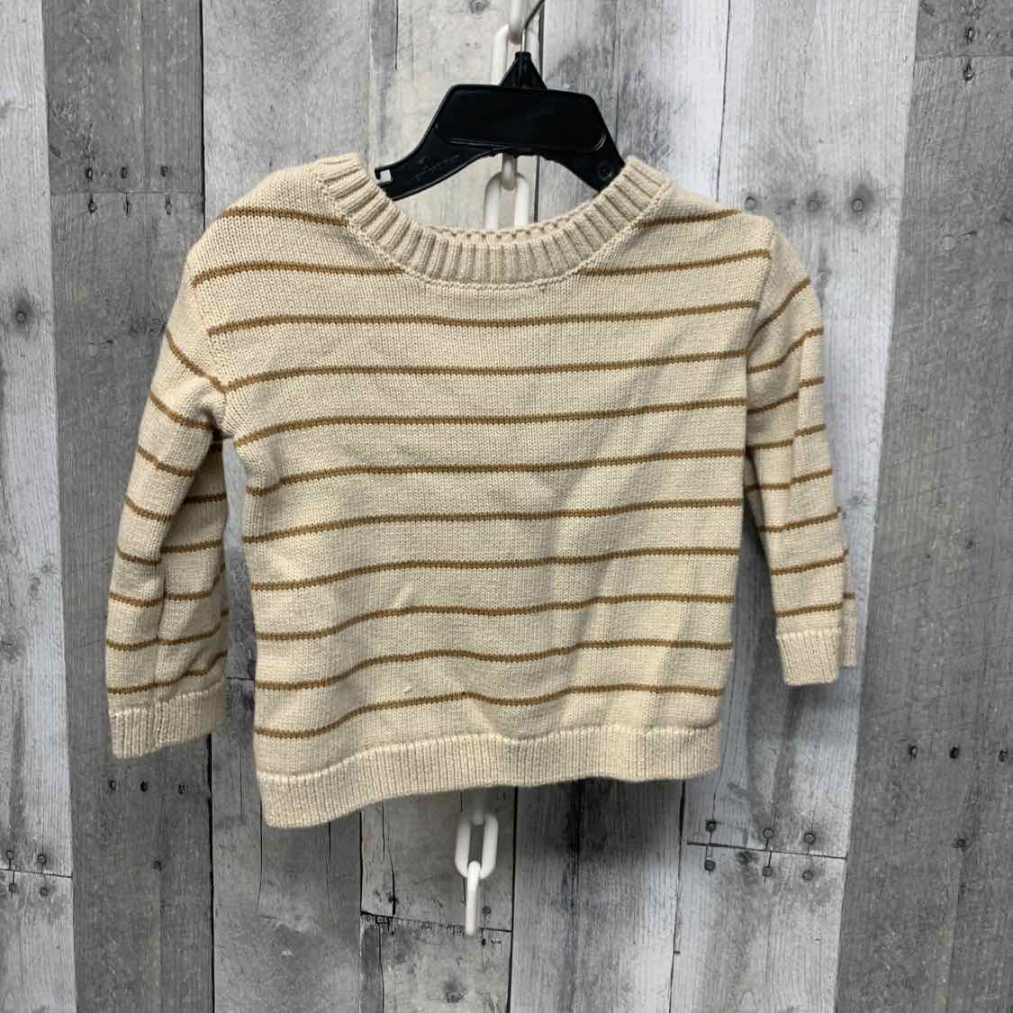 Size 12 Months Tan/Brown Carter's Sweater - Outer