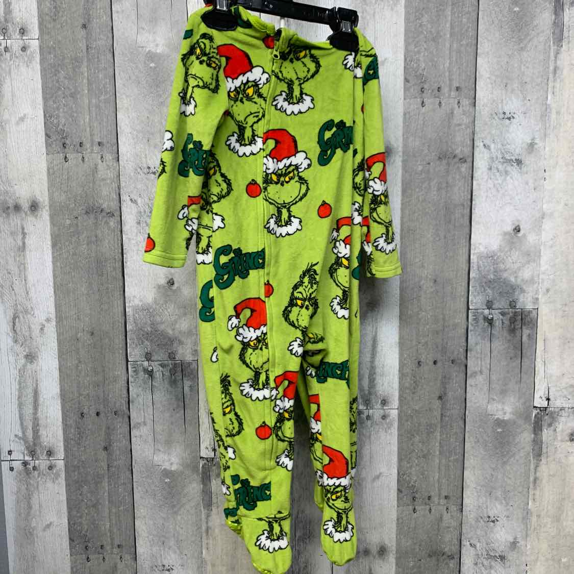 Size 12-18 Months Green Print Dr Seuss Footy PJs