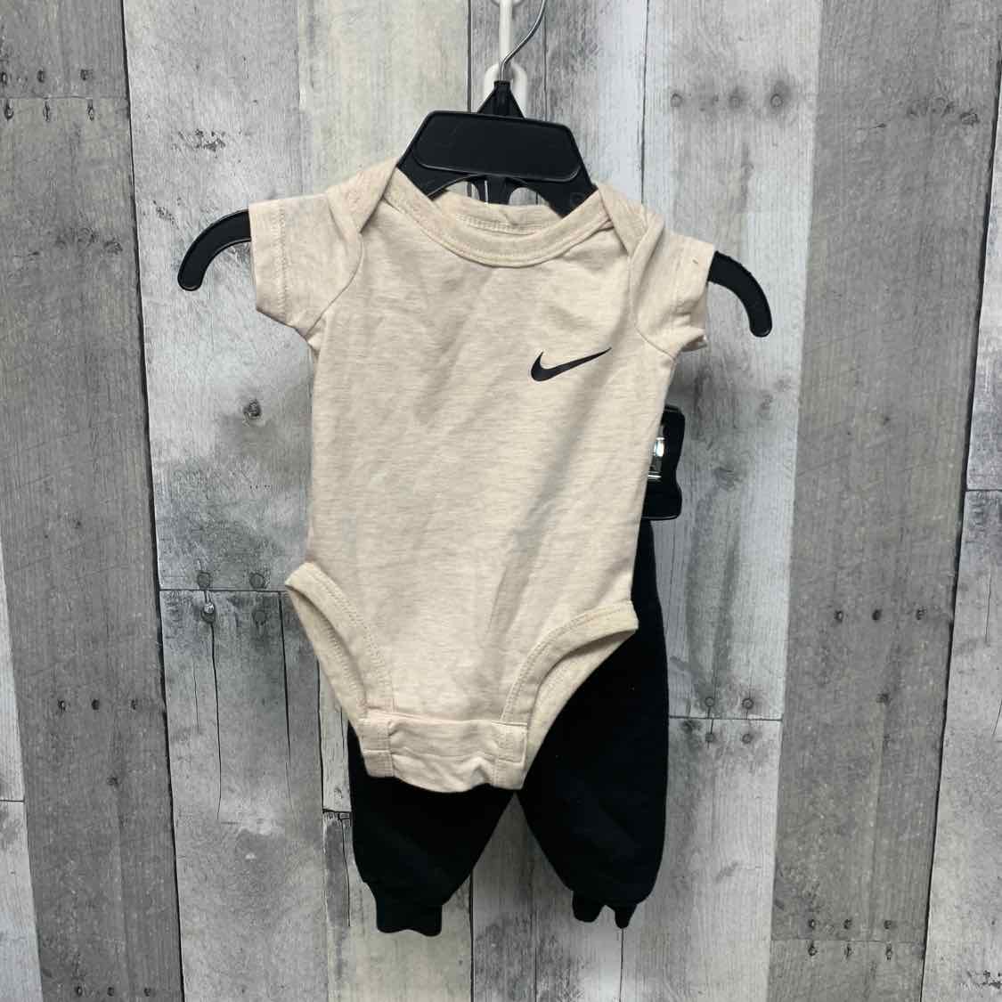 Size Newborn Tan/Black Sport Brand Shirt/Pants