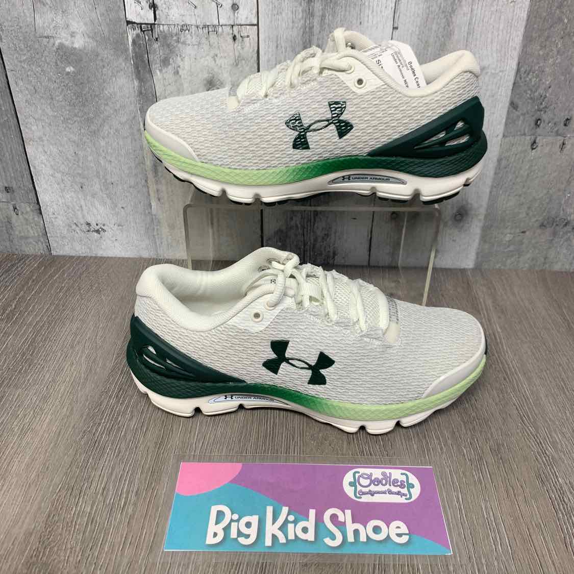 Size 4 Green Sport Brand Sneakers